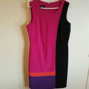 Color block dress
